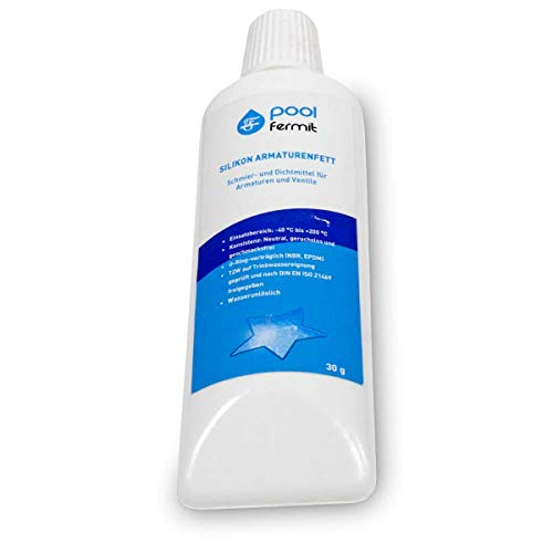 Pool Fermit Silikon-Armaturenfett 30 g Tube 09123 Pool Fermit Silikon-Armaturenfett 30 g Tube 09123 von Fermit
