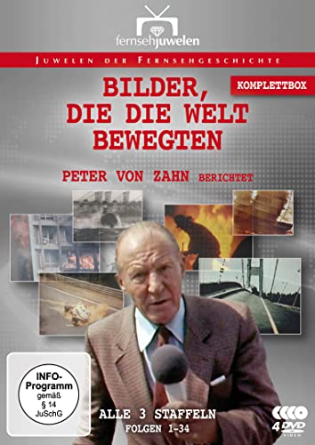 Bilder, die die Welt bewegten - Peter von Zahn berichtet (Komplettbox) [4 DVDs] von Fernsehjuwelen