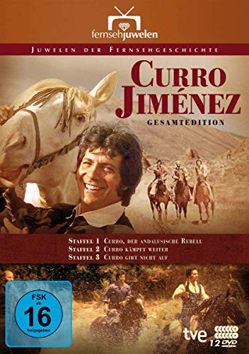 Curro Jiménez: Der andalusische Rebell (Komplettbox Staffeln 1-3) (Fernsehjuwelen) [12 DVDs] von Fernsehjuwelen