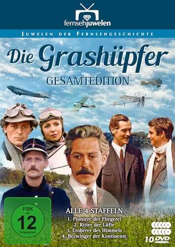 Die Grashüpfer - Gesamtedition (Alle 4 Staffeln) (Fernsehjuwelen) [10 DVDs] von Fernsehjuwelen