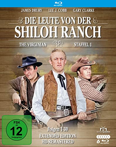 Die Leute von der Shiloh Ranch - Staffel 1 (HD-Remastered) (The Virginian: Extended Edition) (Fernsehjuwelen) [Blu-ray] von Fernsehjuwelen