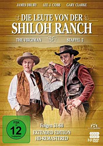 Die Leute von der Shiloh Ranch - Staffel 2 (HD-Remastered) (The Virginian: Extended Edition) (Fernsehjuwelen) (10 DVDs) von Fernsehjuwelen