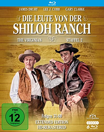 Die Leute von der Shiloh Ranch - Staffel 2 (HD-Remastered) (The Virginian: Extended Edition) (Fernsehjuwelen) (6 Blu-rays) von Fernsehjuwelen