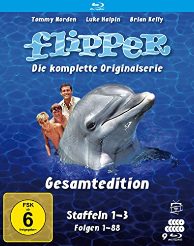 Flipper Gesamtedition - Die komplette Originalserie (Staffeln 1-3) (Fernsehjuwelen) [Blu-ray] von Fernsehjuwelen