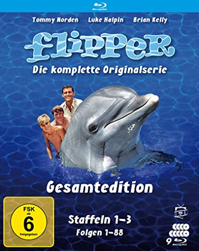 Flipper Gesamtedition - Die komplette Originalserie (Staffeln 1-3) (Fernsehjuwelen) [Blu-ray] von 99999 (Alive)