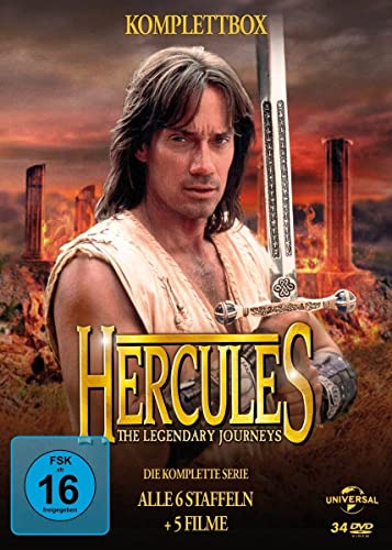 Hercules - The Legendary Journeys - Die komplette Serie (Alle 6 Staffeln + 5 Filme) (Fernsehjuwelen) [34 DVDs] von Fernsehjuwelen
