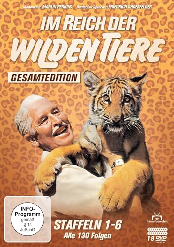 Im Reich der wilden Tiere - Gesamtedition: Alle 6 Staffeln (Folgen 1-130) [18 DVDs] von Fernsehjuwelen