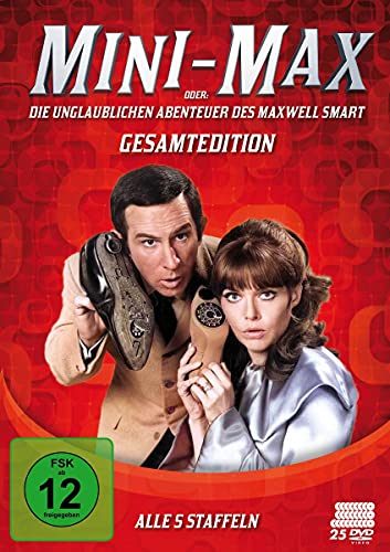 Mini-Max oder: Die unglaublichen Abenteuer des Maxwell Smart (GET SMART Komplettbox) (Fernsehjuwelen) [25 DVDs] von Fernsehjuwelen