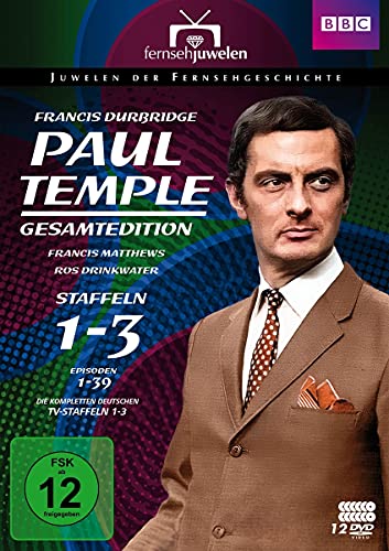 Paul Temple - Gesamtedition (Staffeln 1-3) (Fernsehjuwelen) [12 DVDs] von Fernsehjuwelen