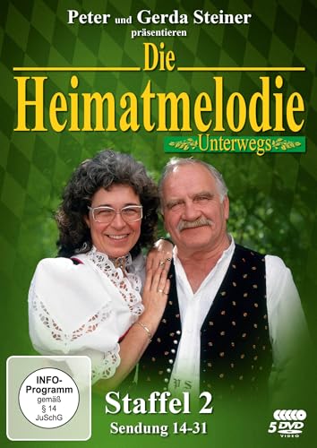 Peter und Gerda Steiner präsentieren: Die Heimatmelodie - Staffel 2 (Unterwegs) [5 DVDs] von Fernsehjuwelen