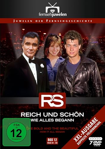 Reich und Schön - Box 12: Die klassischen Folgen 301-350 (XXL-Ausgabe mit doppelter Folgenanzahl: 50 Folgen) (Fernsehjuwelen) [7 DVDs] von Fernsehjuwelen