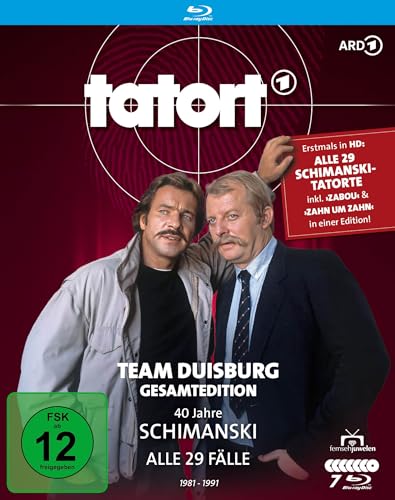 Tatort Duisburg - 40 Jahre Schimanski - Gesamtedition: Alle 29 Folgen inkl. "Zahn um Zahn" und "Zabou" (Fernsehjuwelen) [Blu-ray] von Fernsehjuwelen