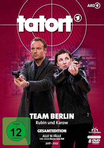 Tatort - Team Berlin: Rubin und Karow - Gesamtedition (Alle 16 Folgen mit Meret Becker & Mark Waschke) [8 DVDs] von Fernsehjuwelen