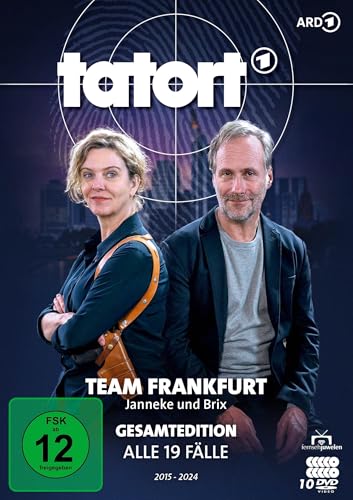 Tatort - Team Frankfurt - Janneke und Brix (Alle 19 Fälle) [10 DVDs] von Fernsehjuwelen