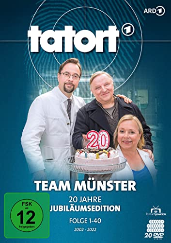 Tatort - Team Münster (Thiel & Boerne) - 20 Jahre Jubiläums-Edition (Folge 1-40) [20 DVDs] von Fernsehjuwelen