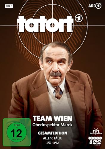 Tatort - Team Wien: Oberinspektor Marek - Gesamtedition: Alle 16 Fälle mit Fritz Eckhardt [8 DVDs] von Fernsehjuwelen