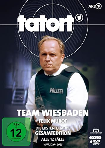 Tatort - Team Wiesbaden: Felix Murot - Gesamtedition: Die ersten 13 Jahre (Alle 12 Fälle von 2010-2023) [6 DVDs] von Fernsehjuwelen