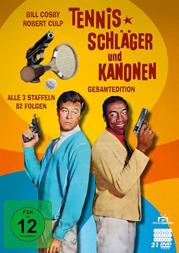 Tennisschläger und Kanonen (I Spy) - Gesamtedition (Alle 3 Staffeln / 82 Folgen) von Fernsehjuwelen