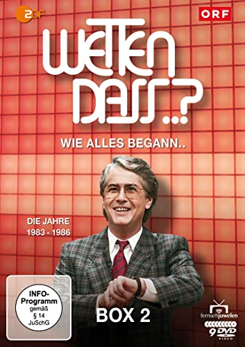 Wetten, dass..? - Box 2 (1983 - 1986) (9 DVDs) (Fernsehjuwelen) von Fernsehjuwelen