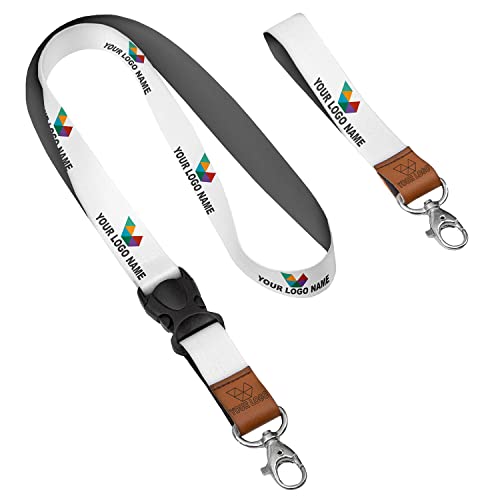 Personalisierter Schlüsselband mit Ihrem Logo und Wunschtext Lanyard mit Ihrem eigenen Schriftzug Schlüsselband mit Druck [098] von Ferocity