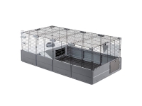 FERPLAST Multipla Maxi - Modularer Käfig für Kaninchen und Meerschweinchen - 142,5 x 72 x 50 cm von Ferplast
