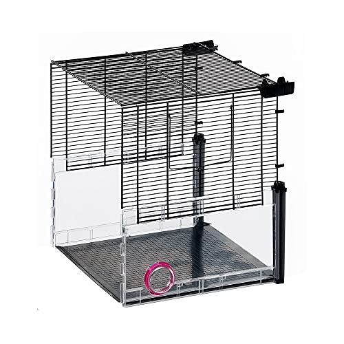 Ferplast Erweiterung für Hamsterkäfige und Mäuseheime, MULTIPLA Hamster, Basis, aus Metall und recyceltem Kunststoff von Ferplast