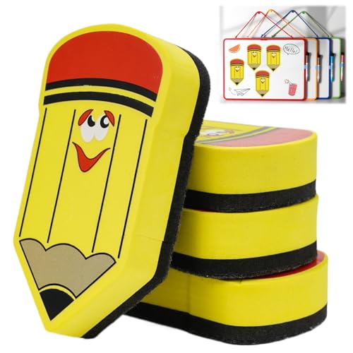 4 Stück Whiteboard Schwamm Magnetisch,10 × 5,5 × 2 cm Schwamm Whiteboard Radierer, Whiteboardlöscher, Kratzerfreie Reinigung,Magnetschwamm Tafelwischer Magnetismus für Whiteboards, Tafeln und Glas 4 Stück Whiteboard Schwamm Magnetisch,10 × 5,5 × 2 cm Schwamm Whiteboard Radierer, Whiteboardlöscher, Kratzerfreie Reinigung,Magnetschwamm Tafelwischer Magnetismus für Whiteboards, Tafeln und Glas von FerraDrend