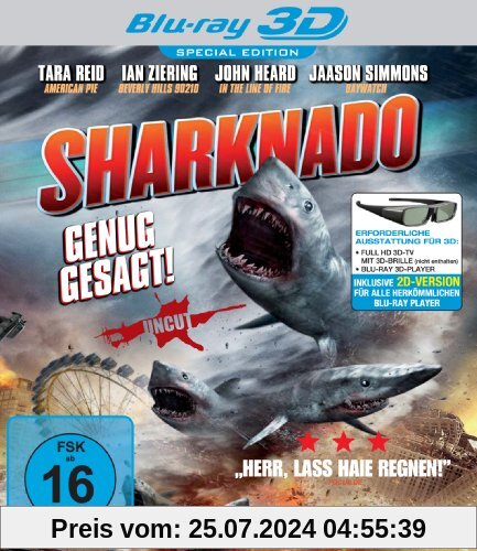 Sharknado 3D [Blu-ray] [Special Edition] von Ferrante, Anthony C.