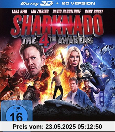 Sharknado 4 - The 4th Awakens  (inkl. 2D-Version) [3D Blu-ray] von Ferrante, Anthony C.