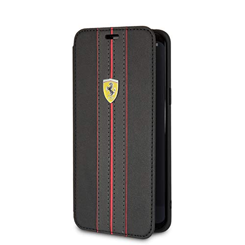 Ferrari FEFM082 Schutzhülle für Samsung Galaxy S9, Schwarz von Ferrari