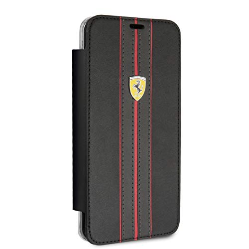 Ferrari FEFM083 Schutzhülle für Samsung Galaxy S9 Plus, Schwarz von Ferrari