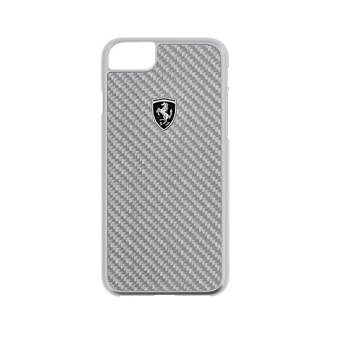 Ferrari FEHCAHCP7SI CG Mobile Handyhülle für Apple iPhone 8/7 Silber von Ferrari