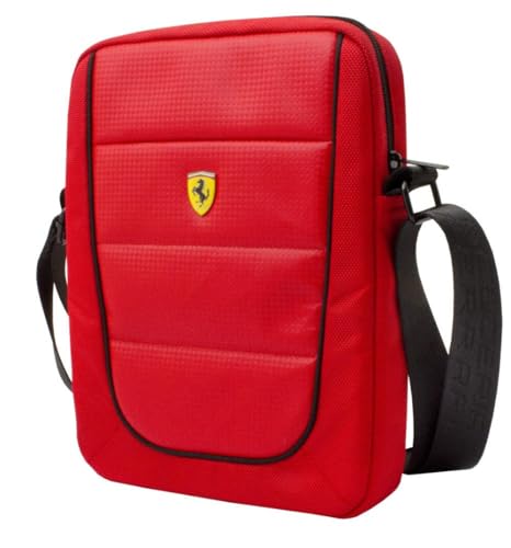 Ferrari FESH10RE Scuderia Tablet-Tasche, 25,4 cm (10 Zoll) schwarz/rot von Ferrari