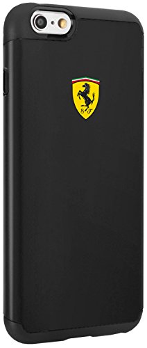 Ferrari FESPHCP6BK Shockproof Case 2 Parts für Apple iPhone 6/6S schwarz iPhone 6s, iPhone 6 von Ferrari