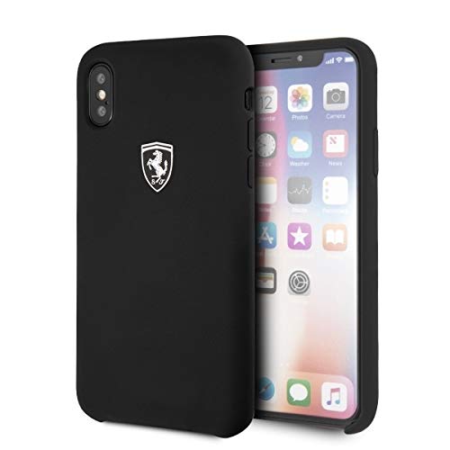 Ferrari Silikon Exp für iPhone XS Max Schwarz von Ferrari