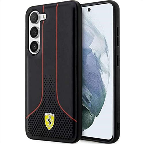 Hülle Ferrari FEHCS23MPCSK S23+ S916 schwarz hardcase Perforated 296 P von Ferrari