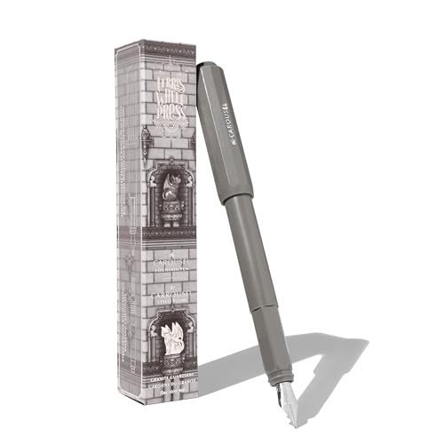 Ferris Wheel Press, Carousel Fountain Pen, Acrylic blend body, Air-sealed click locking cap, Granite Guardians,Grey, Medium Nib Ferris Wheel Press, Carousel Fountain Pen, Acrylic blend body, Air-sealed click locking cap, Granite Guardians,Grey, Medium Nib von Ferris Wheel Press