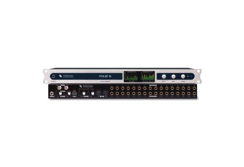 Ferrofish Audio-Wandler, (Pulse 16, Audio Wandler, Digitalwandler), Pulse16 - Digitalwandler von Ferrofish