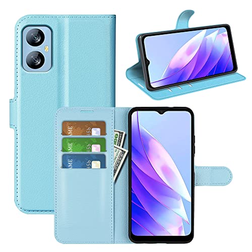 Fertuo Hülle für Blackview A52, Handyhülle Leder Flip Case Tasche mit Standfunktion, Kartenfach, Magnetschnalle, Silikon Bumper Schutzhülle Cover für Blackview A52, Blau Fertuo Hülle für Blackview A52, Handyhülle Leder Flip Case Tasche mit Standfunktion, Kartenfach, Magnetschnalle, Silikon Bumper Schutzhülle Cover für Blackview A52, Blau von Fertuo