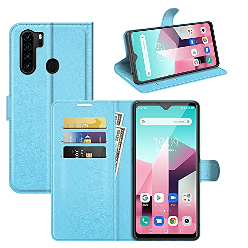 Fertuo Hülle für Blackview A80 Plus / A80 Pro, Handyhülle Leder Flip Case Tasche mit Standfunktion, Kartenfach, Magnetschnalle, Silikon Bumper Schutzhülle Cover für Blackview A80 Plus, Blau Fertuo Hülle für Blackview A80 Plus / A80 Pro, Handyhülle Leder Flip Case Tasche mit Standfunktion, Kartenfach, Magnetschnalle, Silikon Bumper Schutzhülle Cover für Blackview A80 Plus, Blau von Fertuo