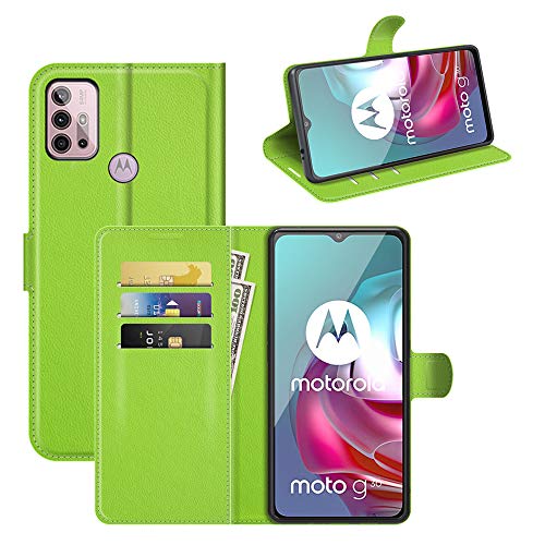 Fertuo Hülle für Motorola Moto G30 / Moto G10 / Moto G20, Handyhülle Leder Flip Case Tasche mit Standfunktion, Kartenfach, Magnetschnalle, Silikon Bumper Schutzhülle Cover für Moto G30 / G10, Grün Fertuo Hülle für Motorola Moto G30 / Moto G10 / Moto G20, Handyhülle Leder Flip Case Tasche mit Standfunktion, Kartenfach, Magnetschnalle, Silikon Bumper Schutzhülle Cover für Moto G30 / G10, Grün von Fertuo