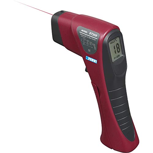 Fervi T064 Infrarot-Thermometer, Rot-Schwarz/Bordeaux Fervi T064 Infrarot-Thermometer, Rot-Schwarz/Bordeaux von Fervi