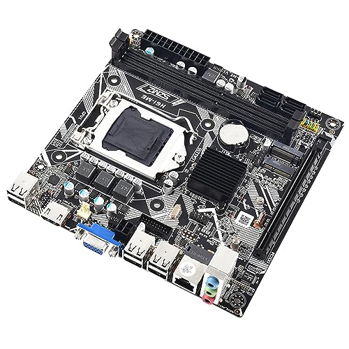 1155 Desktop Mainboard WiFi Home Office Gaming Mainboard PCI-E 16X DDR3 Netzwerkkarte 16GB 100M 2.0 10 * USB2.0 WIFI M.2 NVME VGA Kompatibel mit von Fesjoy