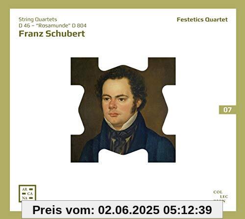 Schubert: Streichquartett Nr. 4, D 46 & Nr. 13 'Rosamunde' D 804 von Festetics Quartet