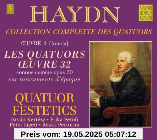 Joseph Haydn: Streichquartette Op. 20 Joseph Haydn: Streichquartette Op. 20 von Festetics Quartett
