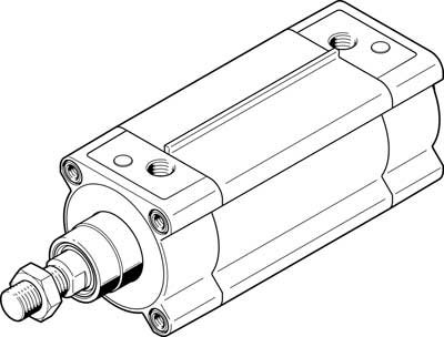 Festo 1781062 Modell dsbf-c-80–40-ppsa-n3-r Standard Zylinder Festo 1781062 Modell dsbf-c-80–40-ppsa-n3-r Standard Zylinder von Festo