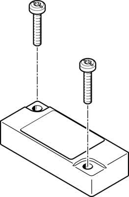 Festo 562460 Modell vabb-c8–12-a Abdeckplatte von Festo