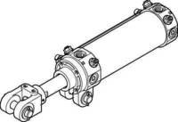 Festo 565767 Modell dwa-63–50-y-ab-g Scharnier Zylinder von Festo