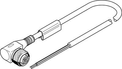 Festo 567843 Modell nebu-m12 W5-k-2.5-le5 Anschluss Kabel von Festo