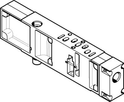 Festo 8000694 Modell vabf-s4–2-p1 a14-n18 Vertikale Druck Zufuhr Teller von Festo